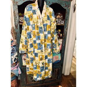 VINTAGE 90's NICK AT NITE CLASSIC TV REVERSIBLE PROMO ROBE OSFA